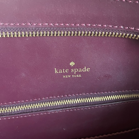 Kate Spade Burgundy bag - Picture 2 of 3